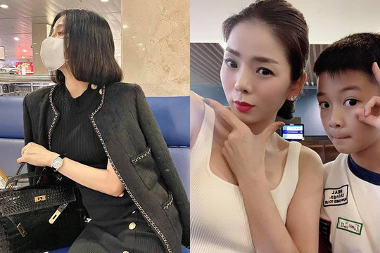 Lệ Quyên về Hà Nội ăn Tết cùng mẹ ruột, xin lỗi con trai vì không đưa đi cùng: 'Lần đầu tiên mẹ xa Bo ngày tết'