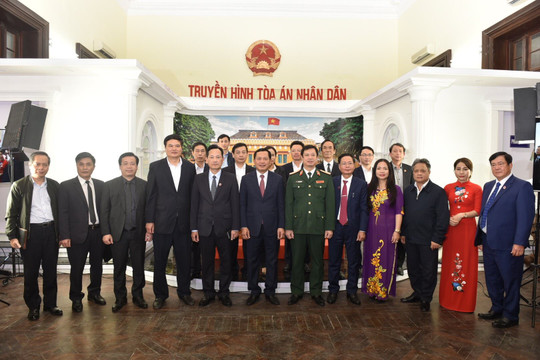 Khánh thành trường quay Truyền hình TAND
