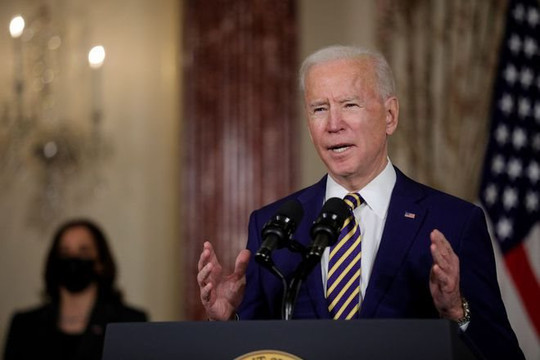 Tổng thống Biden gọi Trung Quốc là “đối thủ cạnh tranh chính” của Mỹ