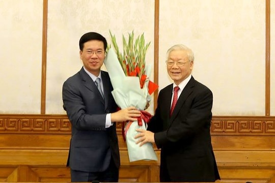 Ông Võ Văn Thưởng được Bộ Chính trị phân công làm Thường trực Ban Bí thư