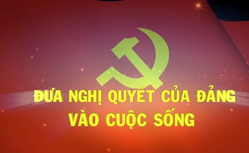 Để Nghị quyết của Đảng đi vào cuộc sống: Bổn phận của cán bộ, đảng viên là phải nêu gương