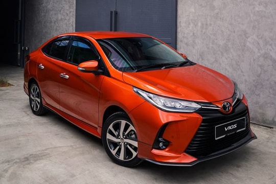 Toyota Vios 2021 sắp ra mắt thị trường Việt Nam