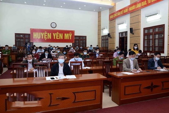 Hưng Yên giãn cách xã hội hai huyện vì dịch Covid-19