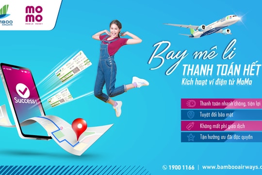 Bamboo Airways “bắt tay” Ví MoMo: tối ưu hóa phương thức thanh toán vé bay cho hành khách