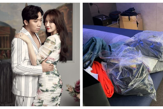 Vài ngày nữa là Tết nhưng Hari Won vẫn loay hoay chuyển nhà lần thứ 47