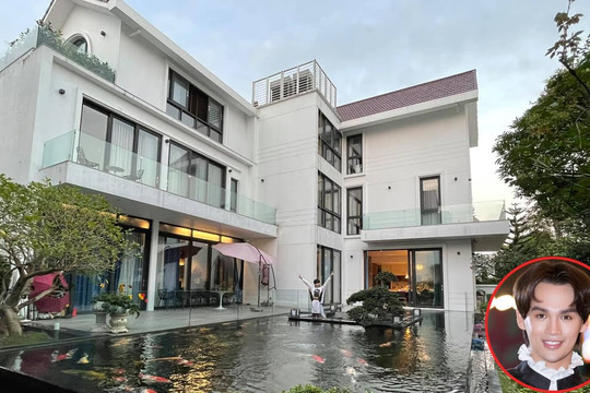 Biệt thự bề thế của ca sĩ Nguyễn Trần Trung Quân tại Hà Nội