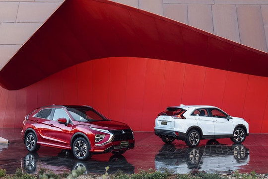 Mitsubishi Eclipse Cross 2022 ra mắt tại Mỹ, sở hữu ngoại hình và tiện nghi mới