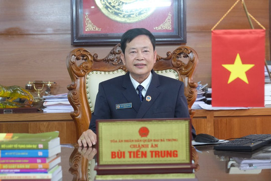 Chánh án Bùi Tiến Trung: Mong góp một phần nhỏ bé gửi tới bà con nghèo một cái Tết ấm áp hơn