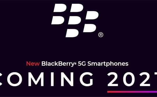 BlackBerry sắp ra mắt smartphone 5G có tích hợp phím vật lý