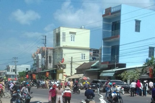 Xe khách gây tai nạn liên hoàn, nhiều người thương vong