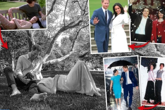 6 hình ảnh cho thấy Meghan không bỏ qua cơ hội nào để biến cuộc đời mình thành một bộ phim Hollywood