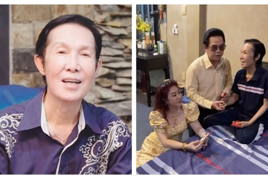 Đến thăm NSƯT Vũ Linh ngày Tết, đàn em tiết lộ: 'Anh Năm muốn đánh ai thì đánh nhưng ai bị đánh nên mừng'