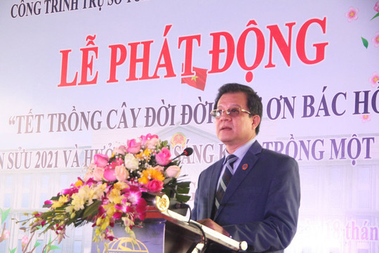 TAND TP Hà Nội phát động “Tết trồng cây đời đời nhớ ơn Bác Hồ”