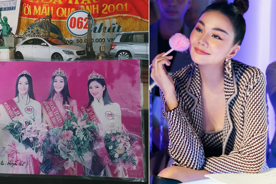 Siêu mẫu Thanh Hằng tiết lộ loạt kỷ vật cũ khi đăng quang Hoa hậu, cho biết dùng 50 triệu tiền thưởng để mua vàng