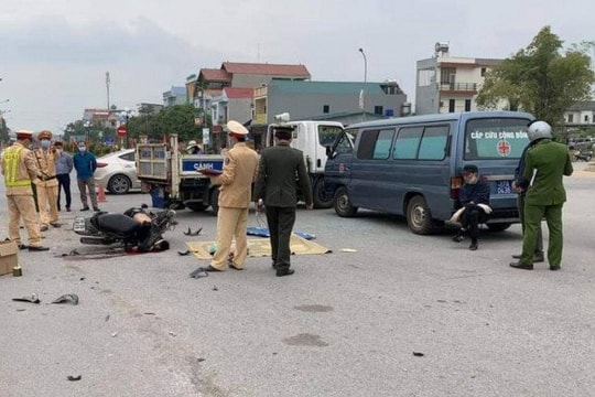 Truy tìm danh tính nam thanh niên tử vong sau tai nạn giao thông tại Tam Đảo