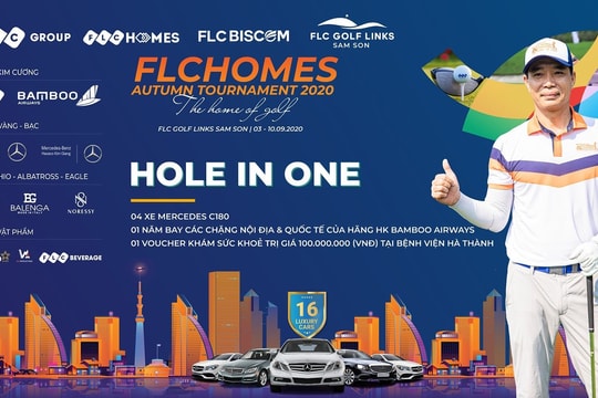 Loạt giải thưởng HIO bạc tỷ tại sân FLC Golf Links Sam Son