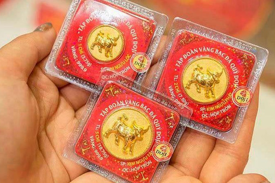 Ngày vía Thần tài (21/2): Giá vàng có giảm, nhưng vẫn ở mức cao