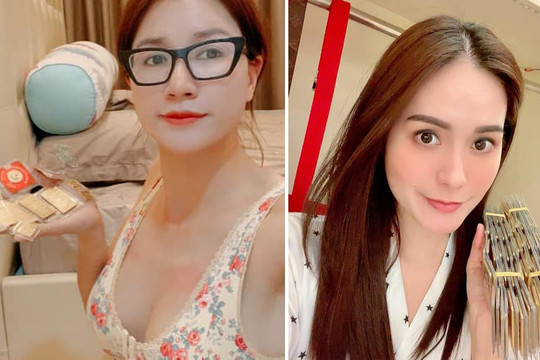 Sao Việt đi sắm vàng vào ngày vía Thần Tài 2021: Riêng Di Băng mua 100 cây vàng