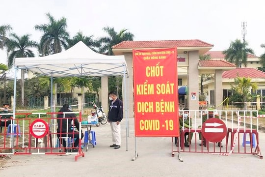 Hải Phòng thực hiện giãn cách xã hội theo Chỉ thị 15, Chỉ thị 16 tại nhiều địa phương