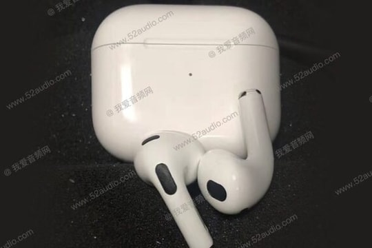 Rò rỉ hình ảnh của AirPods thế hệ mới