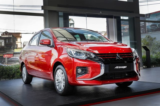 Mitsubishi Attrage có thêm bản Premium giá 485 triệu, bổ sung công nghệ an toàn