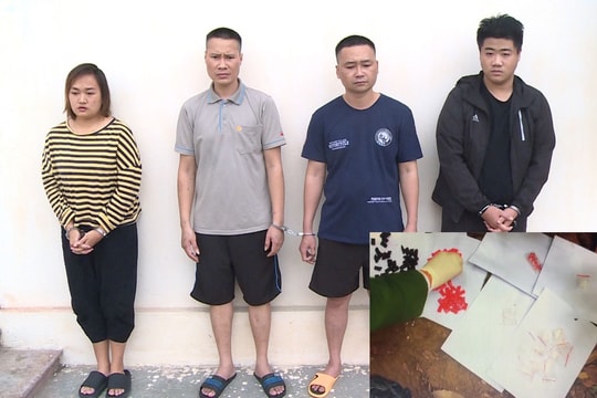 Dùng liềm cắt cỏ và dao câu chống đối lực lượng chức năng vây bắt ma túy