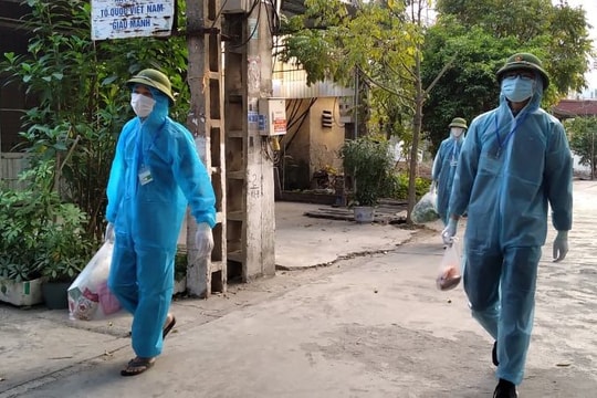 Thần tốc dập dịch, tập trung ưu tiên lấy mẫu xét nghiệm Covid- 19 cho huyện Kim Thành