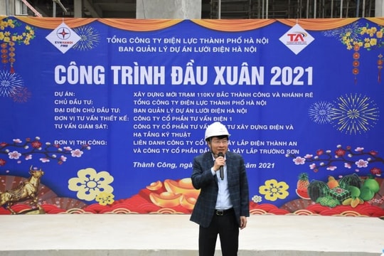 EVNHANOI quyết tâm hoàn thành công tác đầu tư xây dựng năm 2021