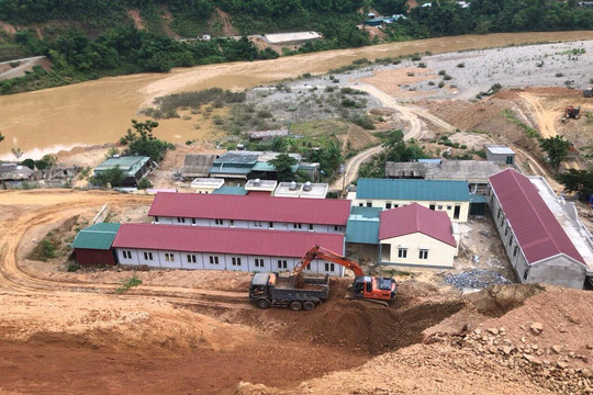 Sạt lở đất nghiêm trọng tại huyện miền núi Quan Hóa