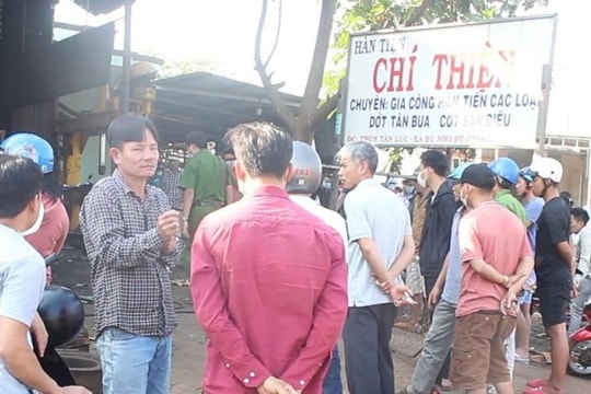 Lốp ô tô phát nổ, chủ gara ở Bình Phước tử vong tại chỗ
