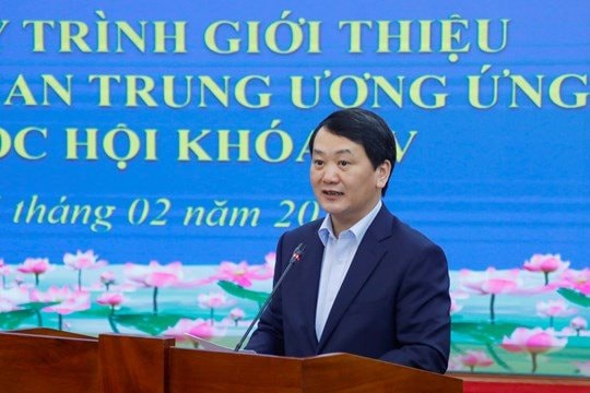 Quy trình giới thiệu người ứng cử ĐBQH cơ quan Trung ương