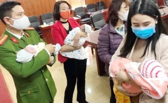 Triệt phá đường dây mua bán trẻ sơ sinh, giải cứu 4 em bé
