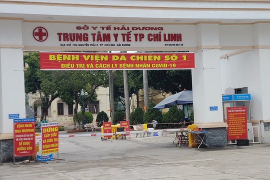 Hải Dương giải thể Bệnh viện dã chiến số 1 tại Chí Linh