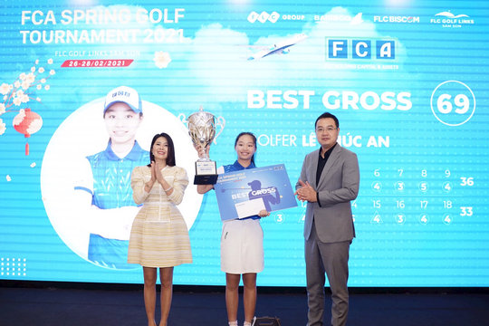 Golfer trẻ Lê Chúc An lên ngôi vô địch Giải FCA Spring Golf Tournament 2021