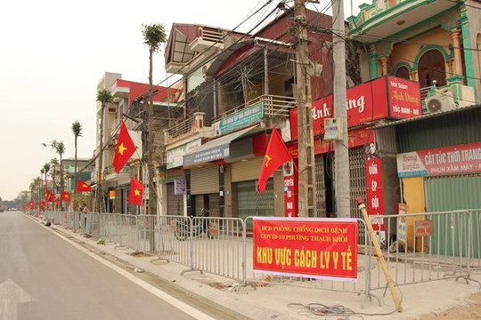 Hải Dương cách ly 14 ngày xã Kim Đính vì có bệnh nhân mắc COVID-19