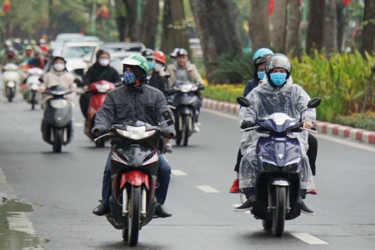 Dự báo thời tiết 3/3: Hà Nội có mưa nhỏ vài nơi, trời rét
