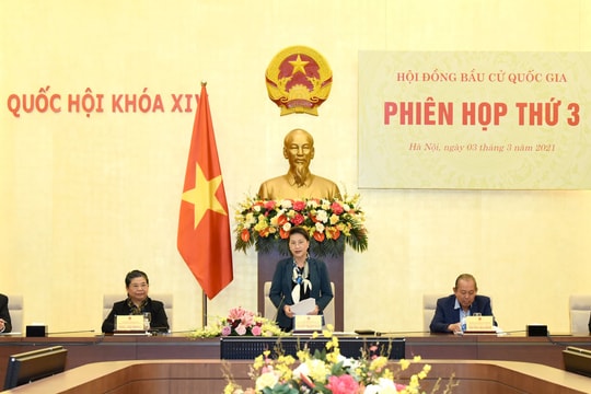 Chủ tịch Hội đồng Bầu cử quốc gia: Chuẩn bị danh sách người ứng cử thuộc diện Bộ Chính trị, Ban Bí thư
