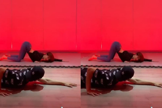 Ngọc Trinh học vũ đạo cùng Lâm Vinh Hải, dân tình chỉ tập trung vào body của người đẹp