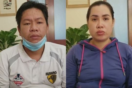 Hai vợ chồng thuê người ném chất bẩn vào tiệm thuốc tây bị khởi tố