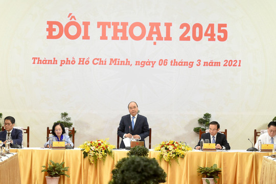 “Đối thoại 2045”: Chính phủ làm việc, cống hiến hết mình đến giờ phút cuối cùng