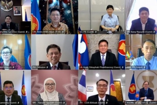 Việt Nam tham dự cuộc họp Ủy ban Hợp tác chung ASEAN - Trung Quốc 