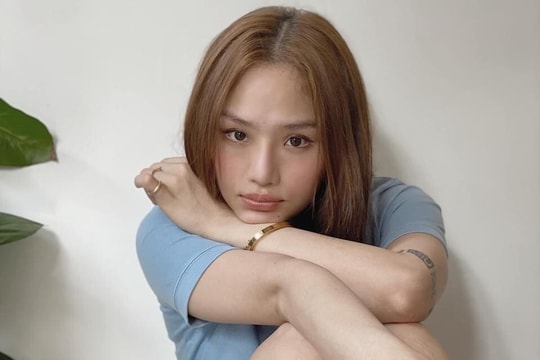 Miu Lê đăng bộ ảnh “Ăn quá trôi hết son” nhưng vẫn xinh