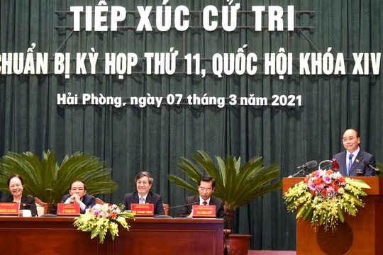 Thủ tướng: Hải Phòng phải tập trung giải quyết tốt các vấn đề về nhà ở đô thị