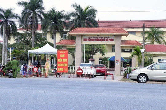 Từ ngày 9/3, dỡ phong tỏa Bệnh viện Giao thông vận tải Hải Phòng