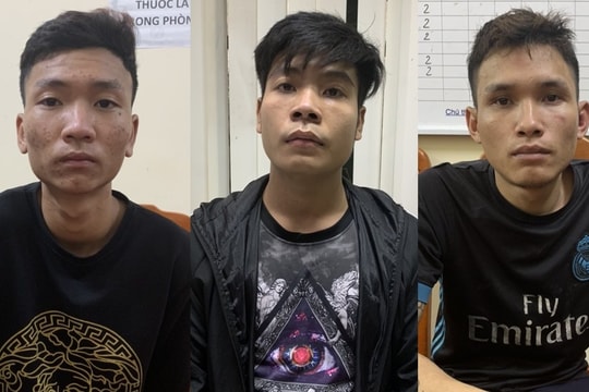 Bắt 3 đối tượng dùng dao khống chế, cướp xe máy