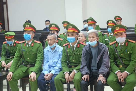 Xét xử phúc thẩm vụ án ở Đồng Tâm: Nhiều bị cáo nói lời xin lỗi trong lời nói sau cùng