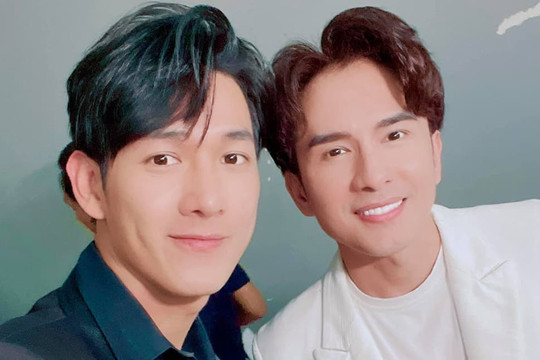 Hơn Song Luân 14 tuổi, Đan Trường vẫn cực trẻ khi chụp ảnh với đàn em