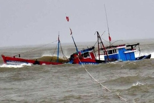 Một ngư dân mất tích trên biển khi đi đánh cá