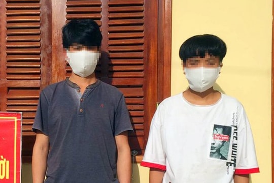 Phát hiện 2 người vượt biên trái phép vào Việt Nam