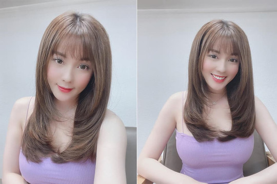 Khoe kiểu tóc mới, giảng viên hot girl Âu Hà My được khen ngợi hết lời